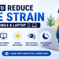How to Reduce Eye Strain from Mobile and Laptop?
